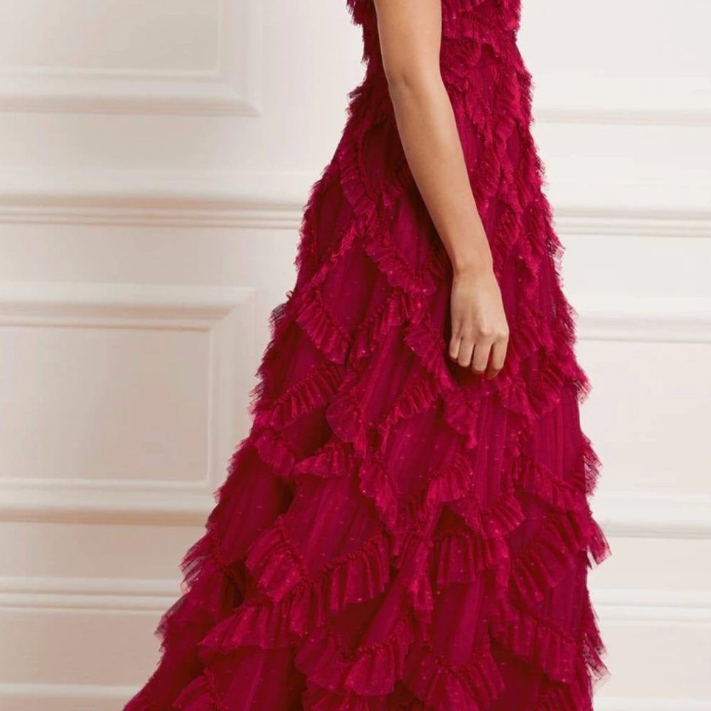 Needle & Thread Genevieve Ruffle Gown - Picture 3 of 3